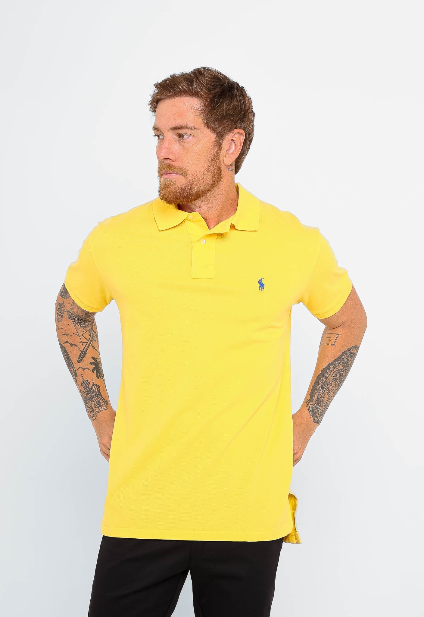 Polo Masculina RL Custom Fit - LIVE - Henri Store
