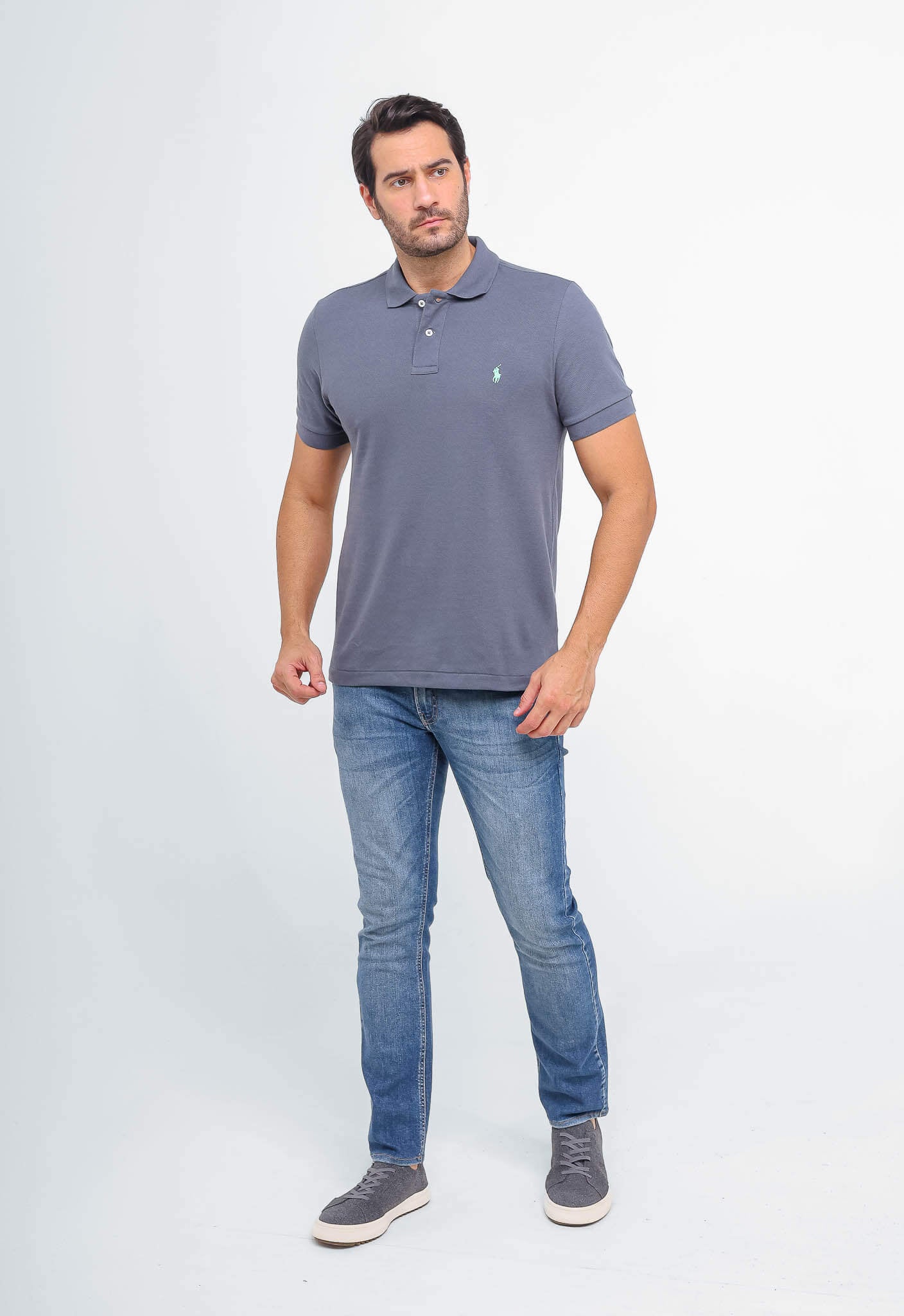 Polo Masculina RL Custom Fit - LIVE - Henri Store