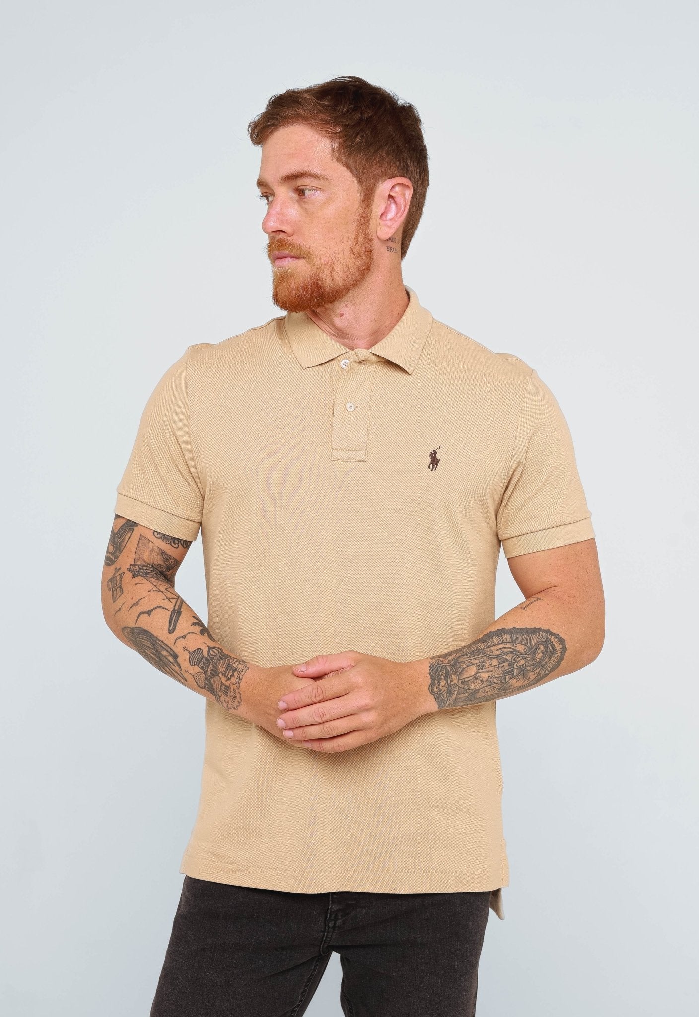 Polo Masculina RL Custom Fit - LIVE - Henri Store