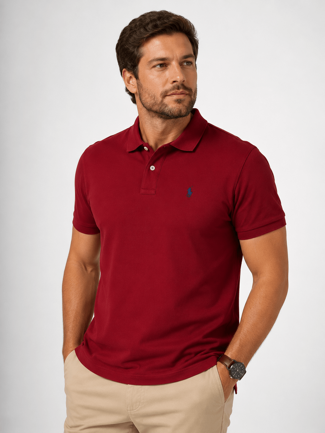 Polo Masculina RL Custom Fit - LIVE - Henri Store