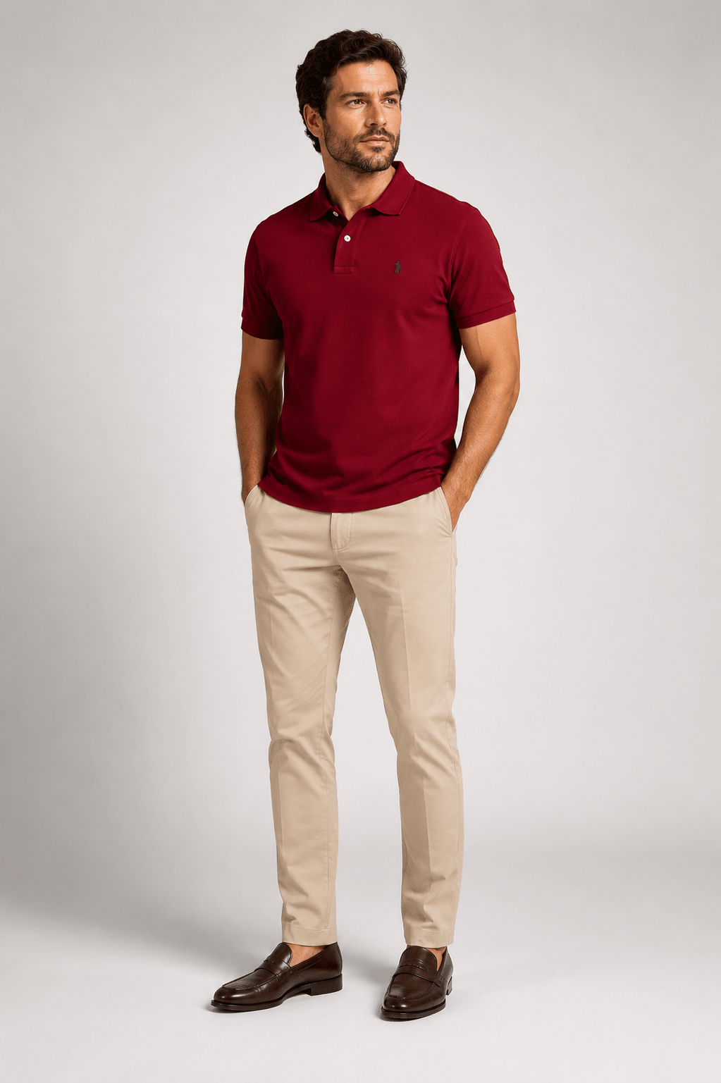 Polo Masculina RL Custom Fit - LIVE - Henri Store
