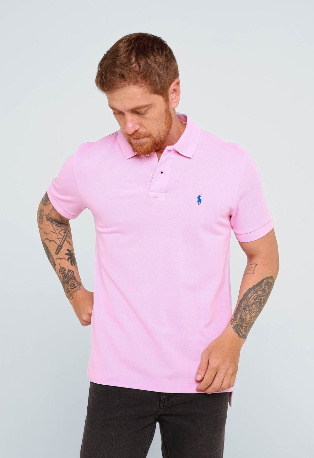 Polo Masculina RL Custom Fit - LIVE - Henri Store