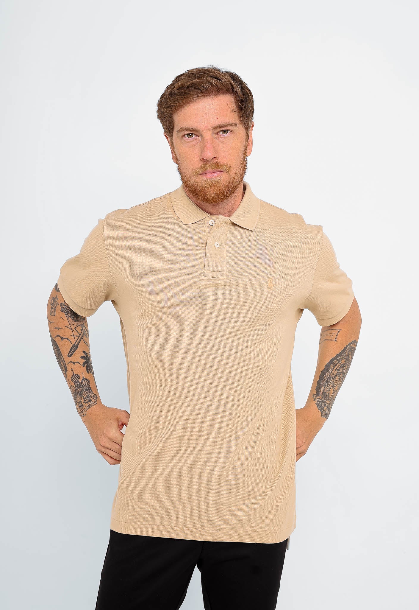 Polo Masculina RL Custom Fit - LIVE - Henri Store