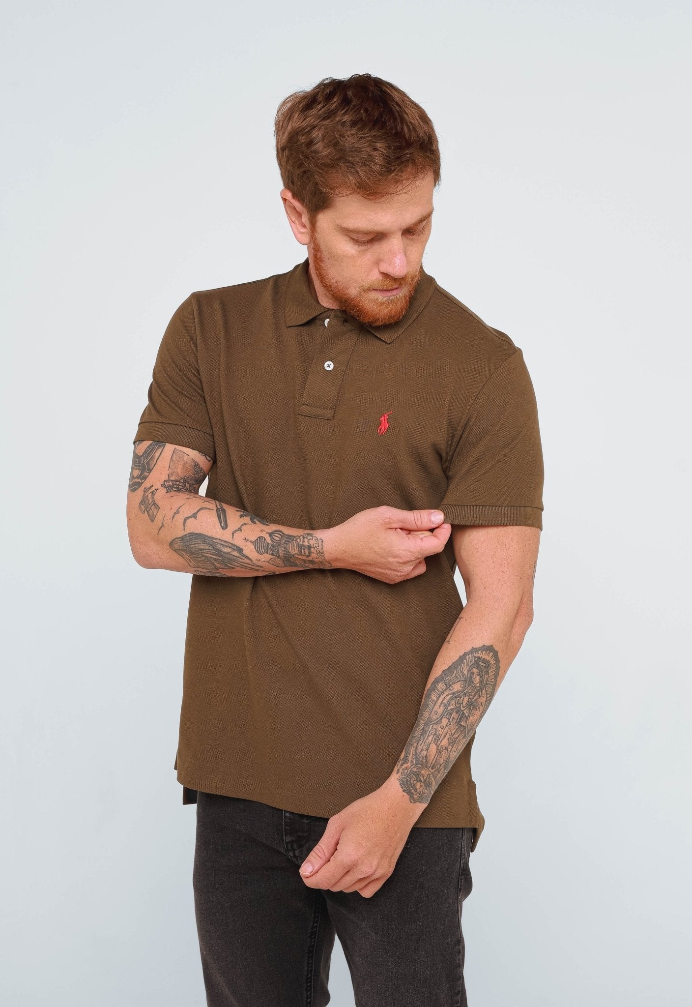 Polo Masculina RL Custom Fit - LIVE - Henri Store
