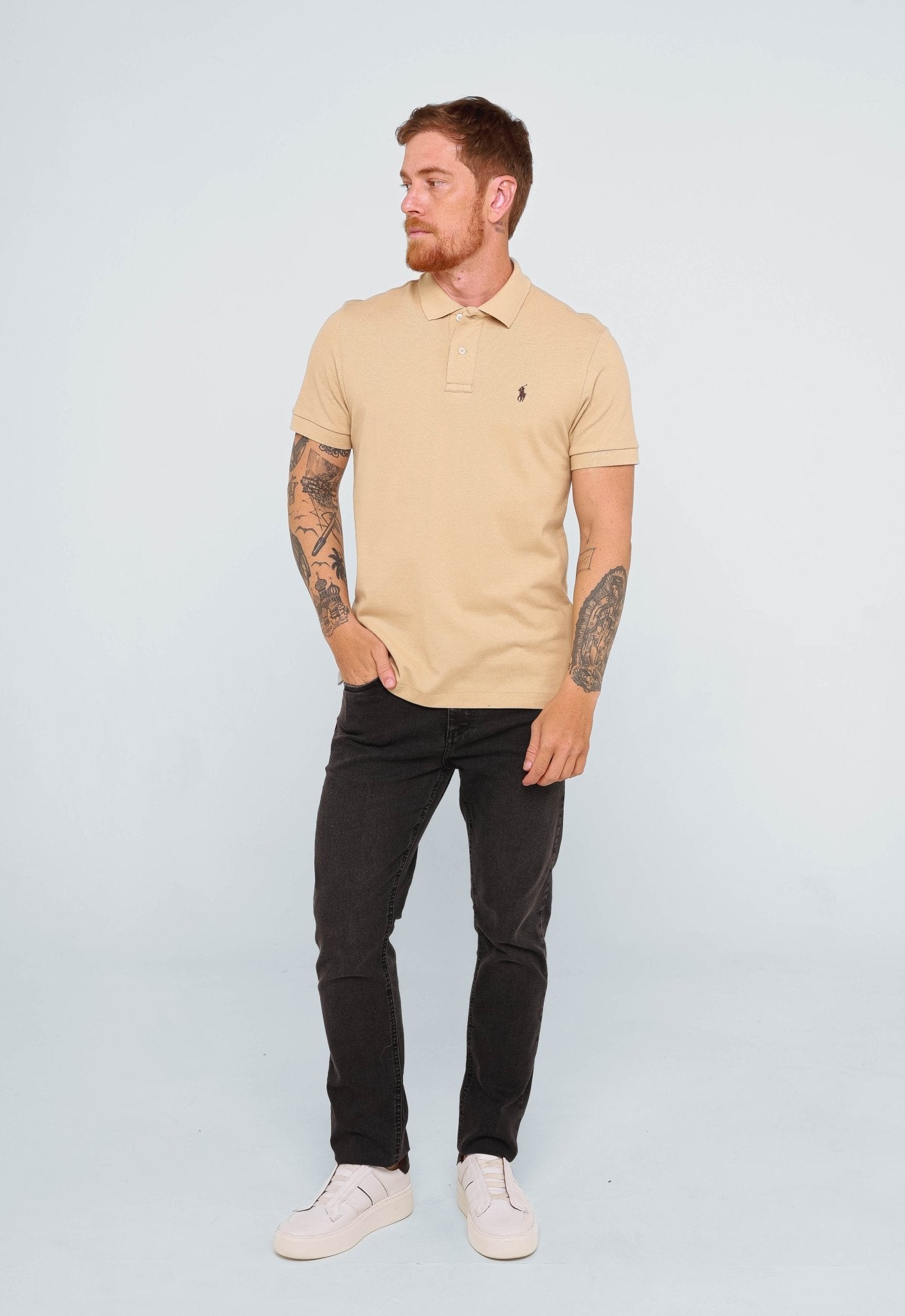 Polo Masculina RL Custom Fit - LIVE - Henri Store