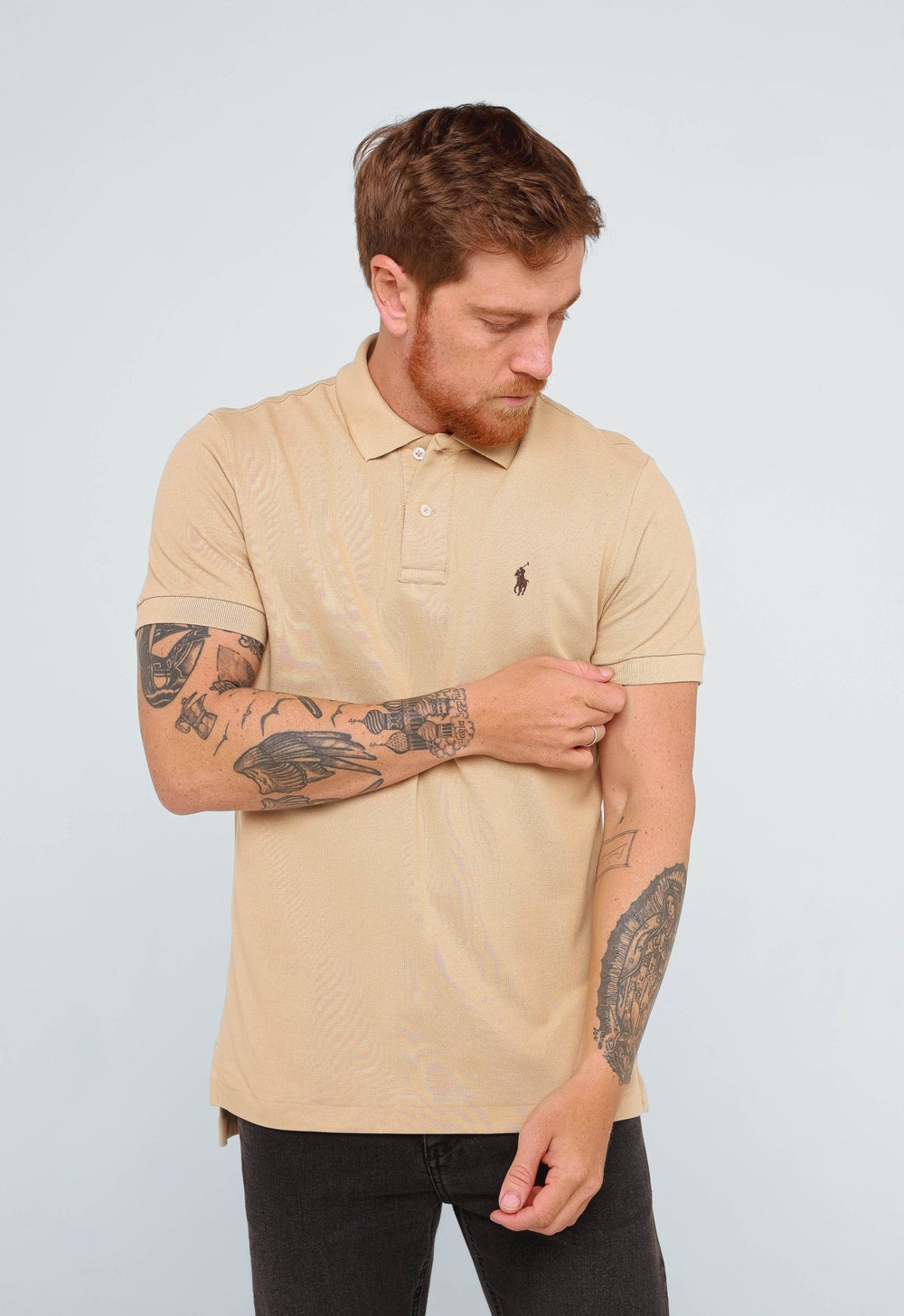 Polo Masculina RL Custom Fit - LIVE - Henri Store