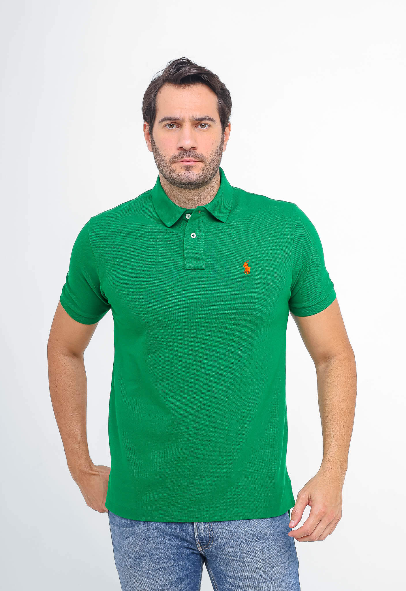 Polo Masculina RL Custom Fit - LIVE - Henri Store