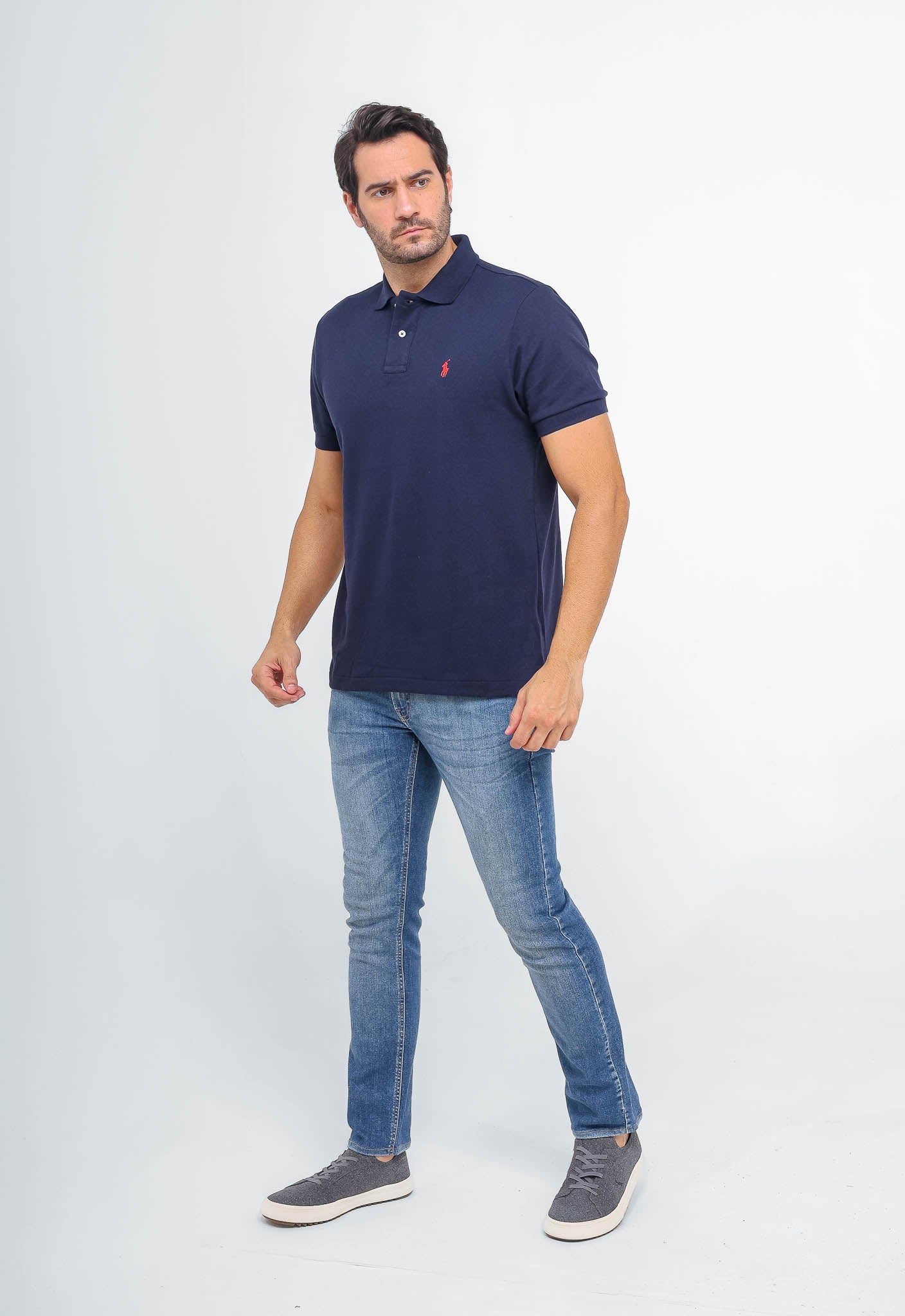 Polo Masculina RL Custom Fit - LIVE - Henri Store