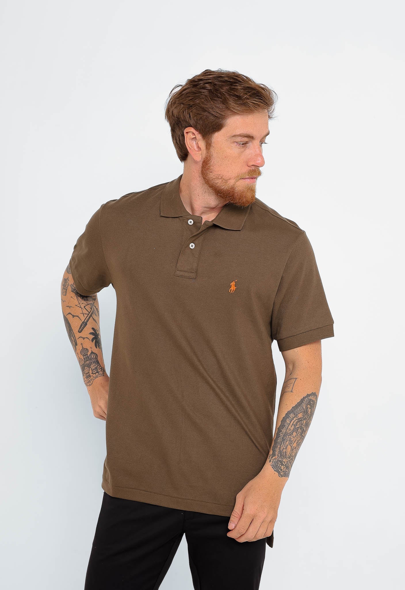 Polo Masculina RL Custom Fit - LIVE - Henri Store