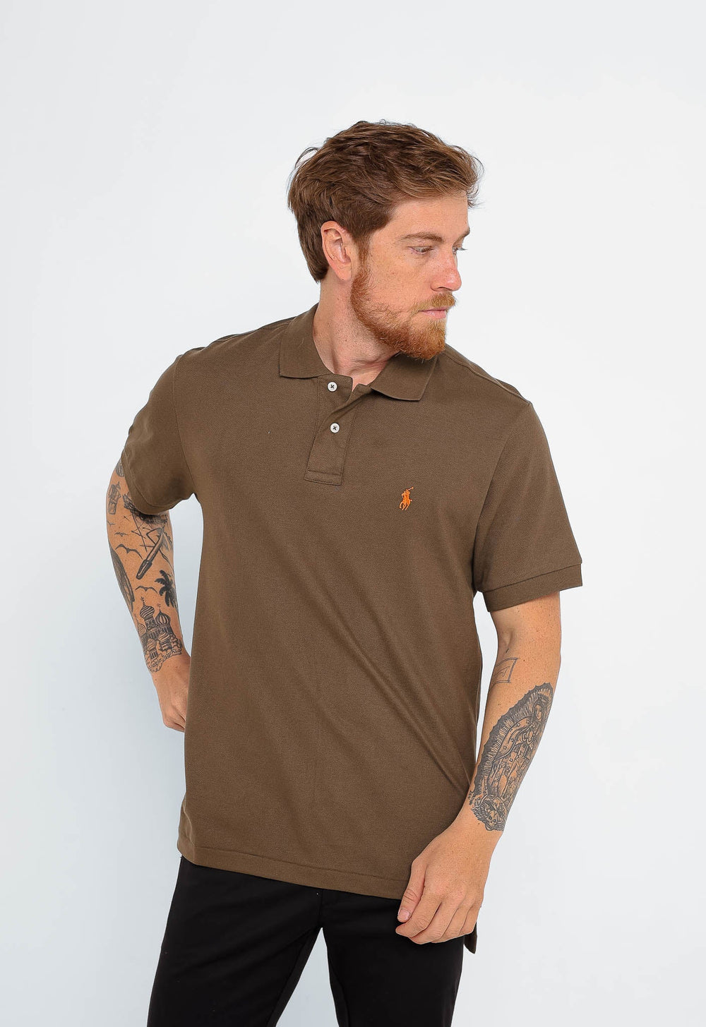 Polo Masculina RL Custom Fit - LIVE - Henri Store