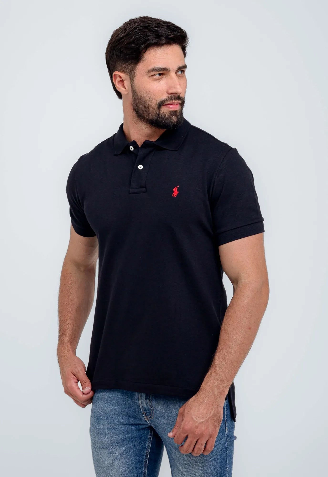 Polo Masculina RL Custom Fit - LIVE - Henri Store