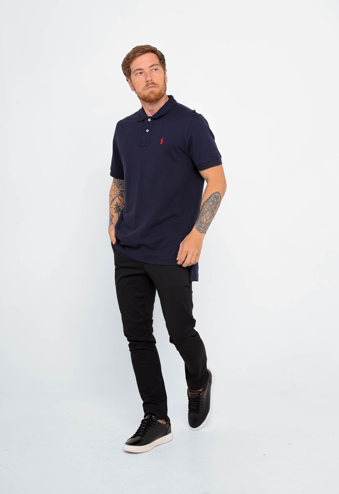 Polo Masculina RL Custom Fit - LIVE - Henri Store