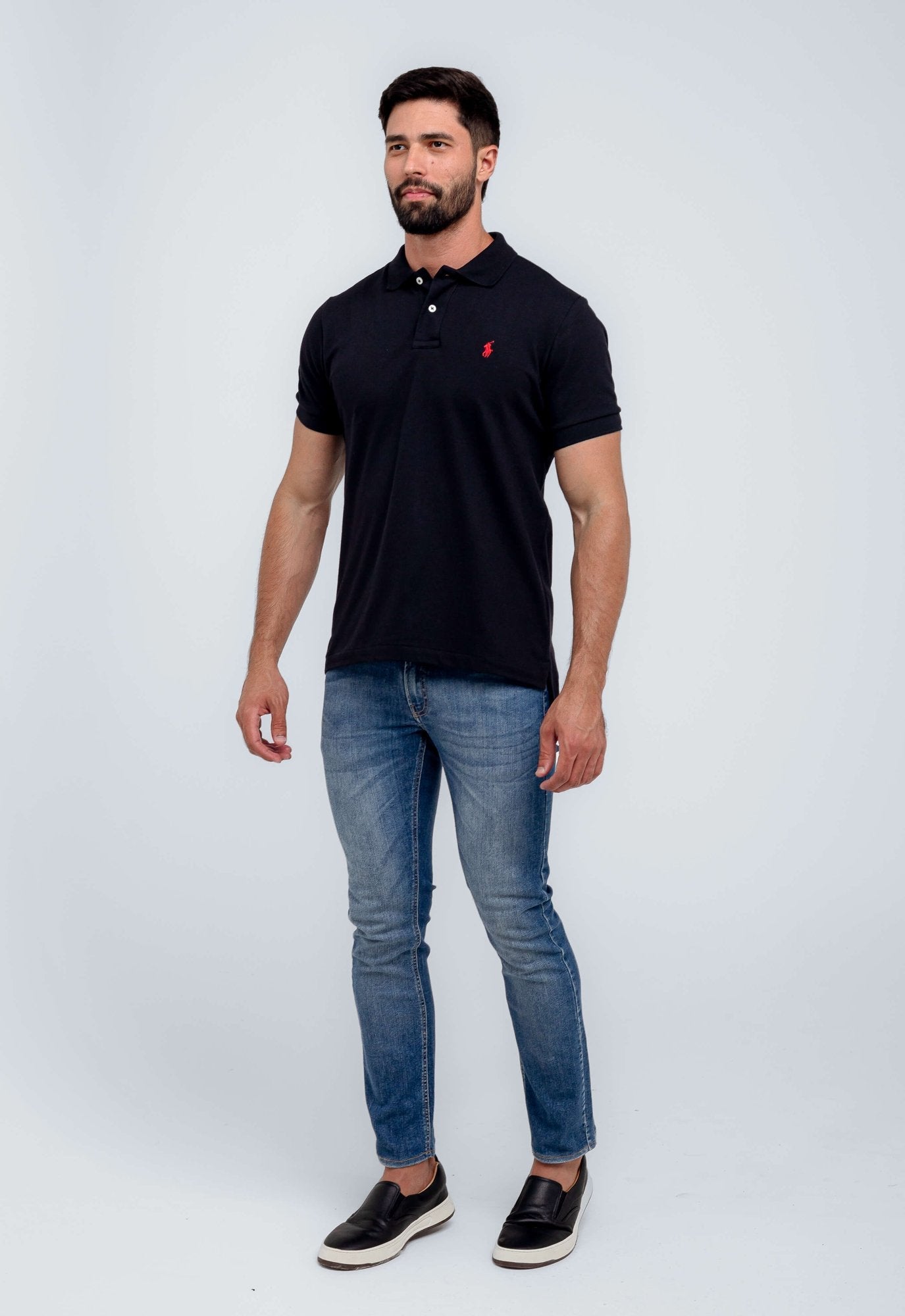 Polo Masculina RL Custom Fit - LIVE - Henri Store