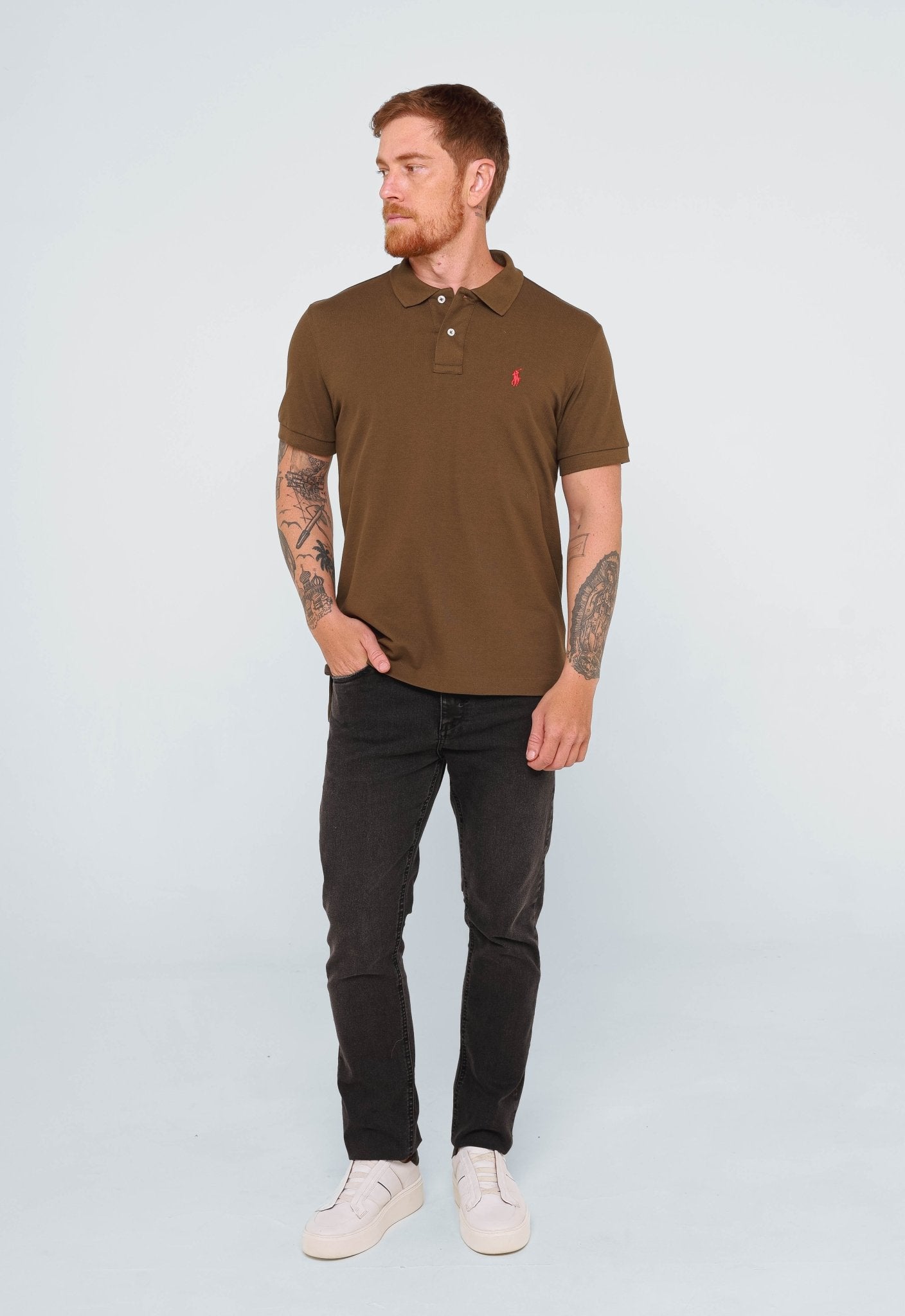 Polo Masculina RL Custom Fit - LIVE - Henri Store