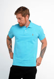 Polo Masculina RL Custom Fit Poney Colorido - Henri Store