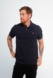 Polo Masculina RL Custom Fit Poney Colorido - Henri Store