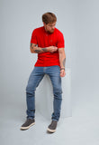 Polo Masculina RL Custom Fit Poney Colorido - Henri Store