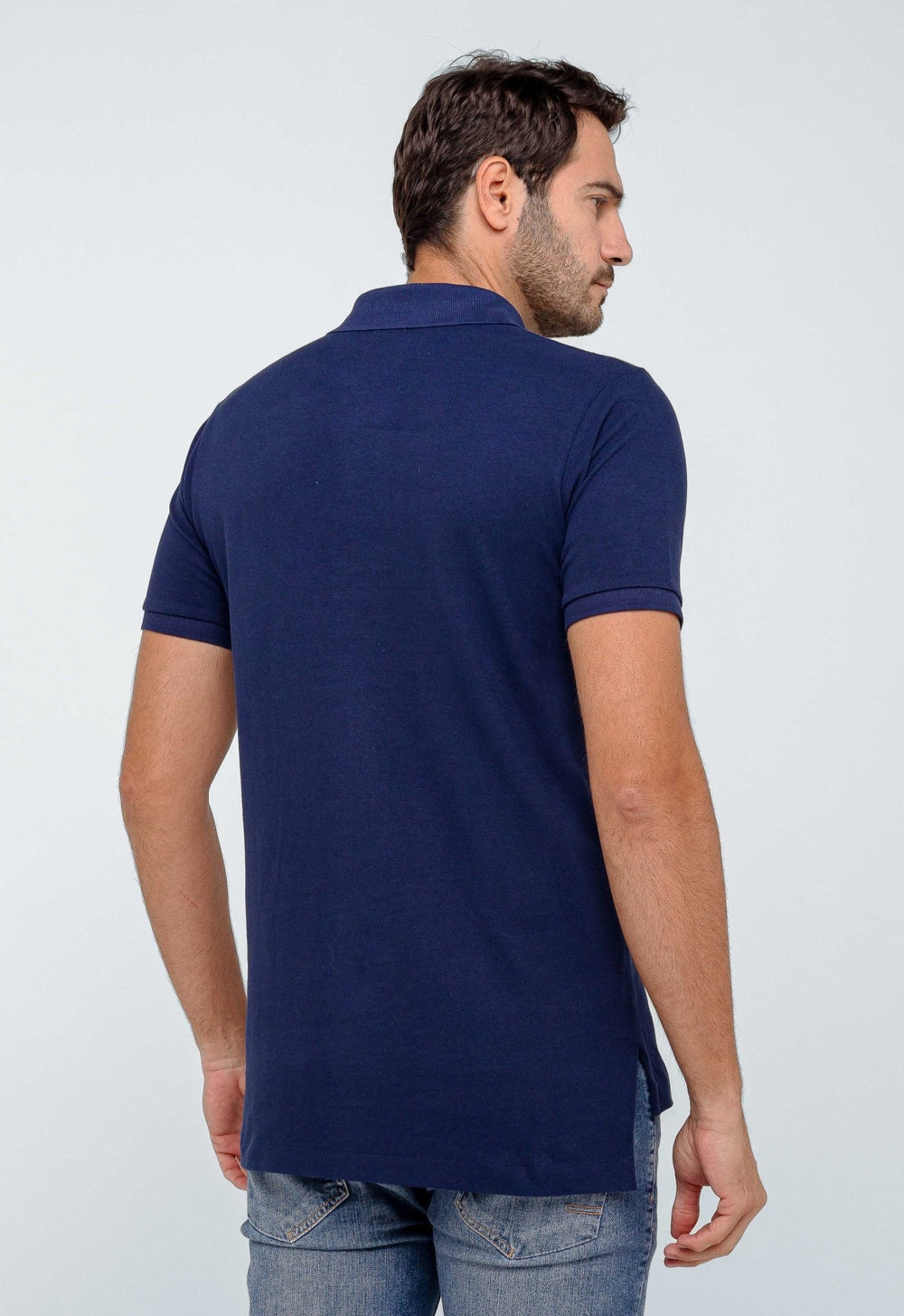 Polo Masculina RL Marinho Small Poney Colorido - Henri Store