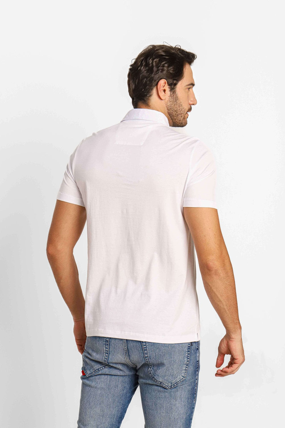 Polo Masculina Slim em Malha Dom Henrico - Henri Store