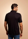 Polo Masculina Slim em Malha Dom Henrico - Henri Store