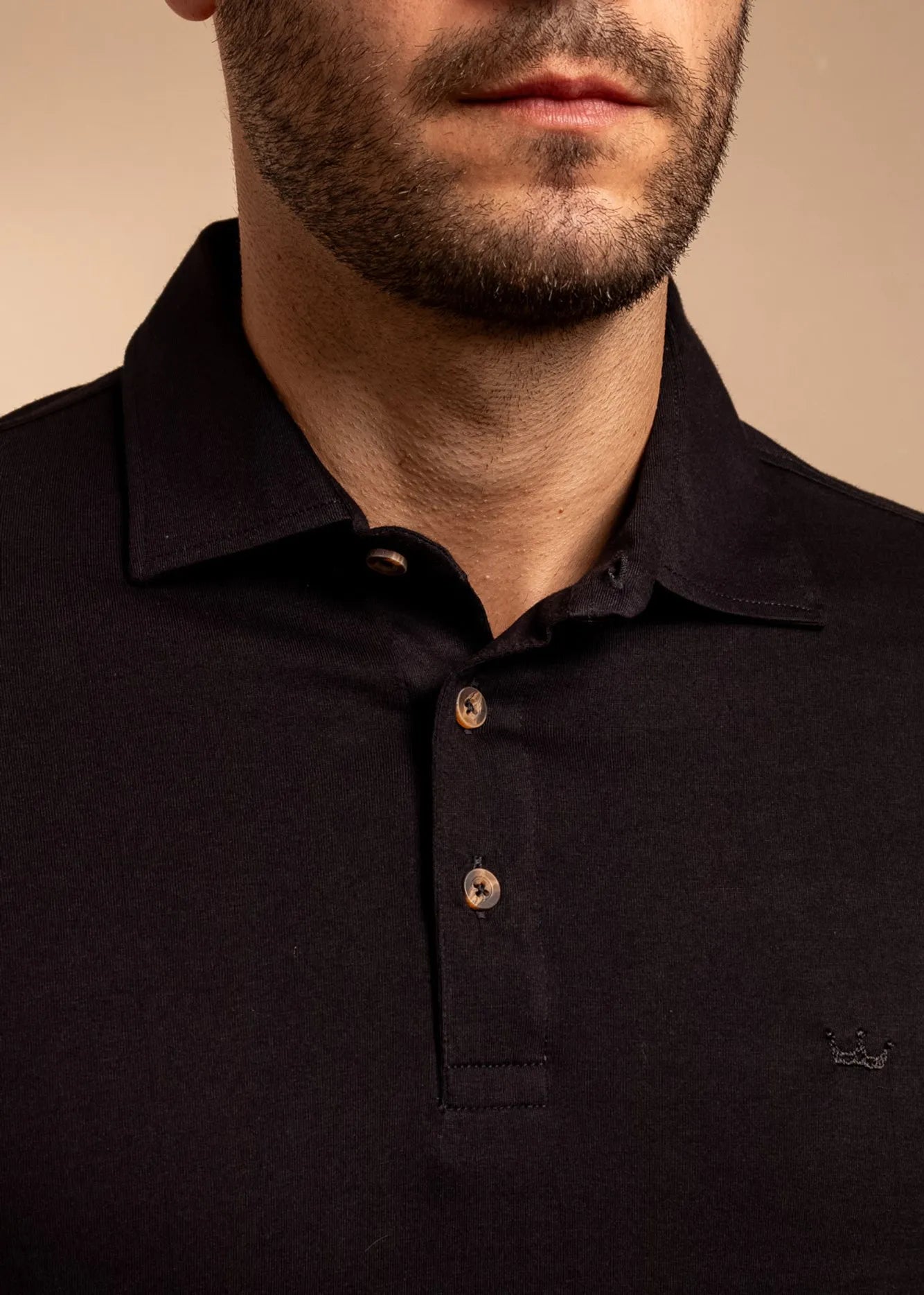 Polo Masculina Slim em Malha Dom Henrico - Henri Store