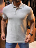 Polo Masculina Slim Fit Básica Calvin Klein Lisa Mescla - Henri Store