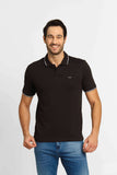 Polo Masculina Slim Fit Calvin Klein em Piquet Preto - Henri Store