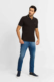 Polo Masculina Slim Fit Calvin Klein em Piquet Preto - Henri Store
