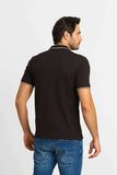 Polo Masculina Slim Fit Calvin Klein em Piquet Preto - Henri Store