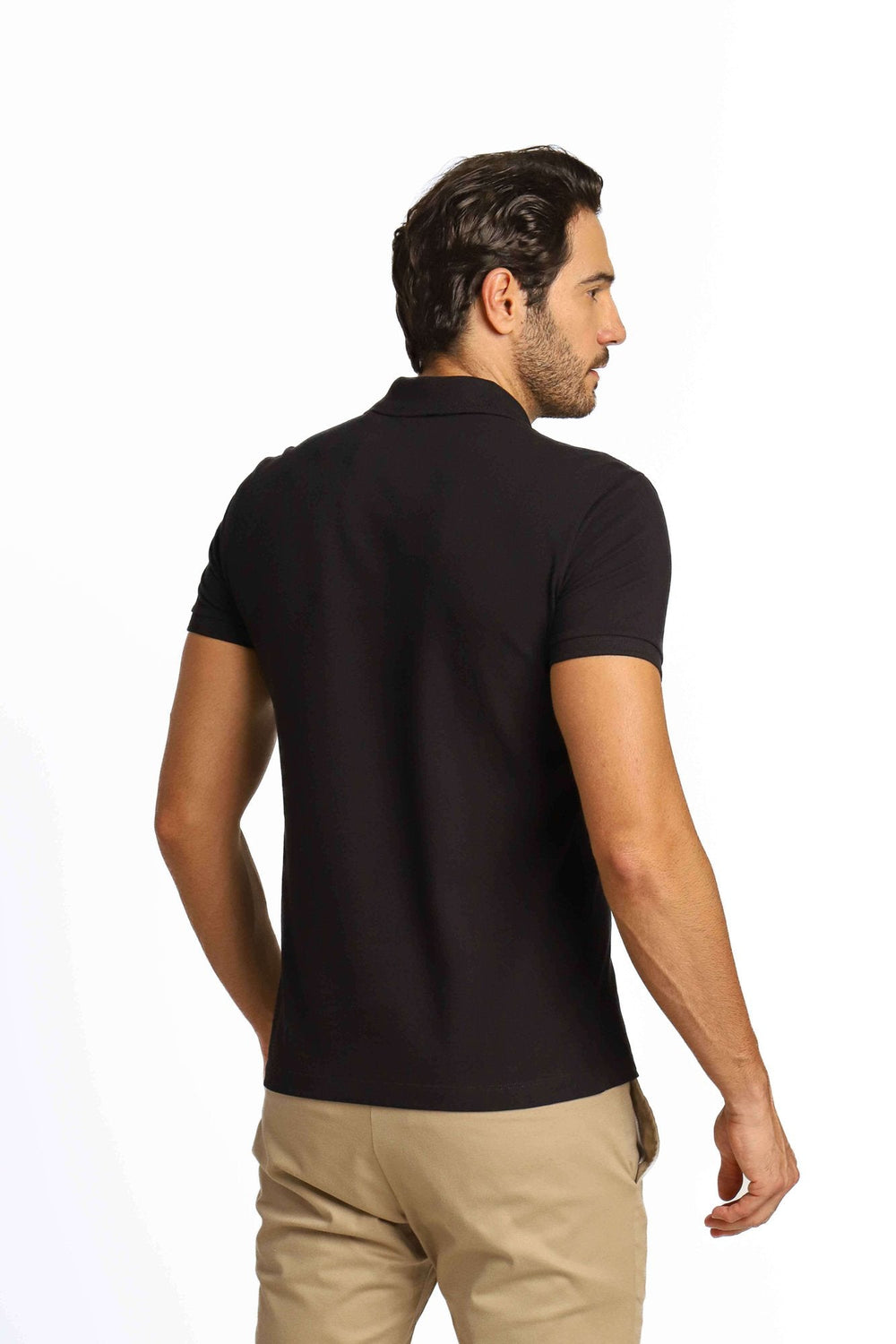 Polo Masculina Slim Fit Calvin Klein Termocolante Preto - Henri Store