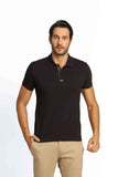 Polo Masculina Slim Fit Calvin Klein Termocolante Preto - Henri Store