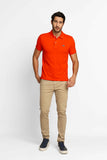 Polo Masculina Slim Fit Lacoste Classic Laranja - Henri Store