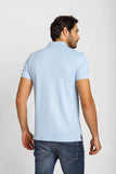 Polo Masculina Slim Fit Tommy Hilfiger Azul Claro - Henri Store