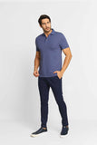 Polo Masculina Slim Fit Tommy Hilfiger Azul Índigo - Henri Store