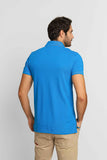 Polo Masculina Slim Fit Tommy Hilfiger Azul - Henri Store