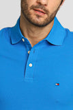 Polo Masculina Slim Fit Tommy Hilfiger Azul - Henri Store
