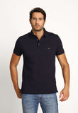 Polo Masculina Slim Fit Tommy Hilfiger Marinho - Henri Store
