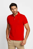 Polo Masculina Slim Fit Tommy Hilfiger Vermelho - Henri Store