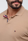 Polo Masculina Tommy Hilfiger Básica Friso Central - Henri Store