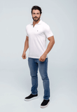Polo Masculina Tommy Hilfiger Básica Friso Central - Henri Store