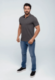 Polo Masculina Tommy Hilfiger Básica Friso Central - Henri Store
