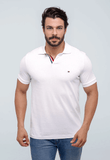 Polo Masculina Tommy Hilfiger Básica Friso Central - Henri Store