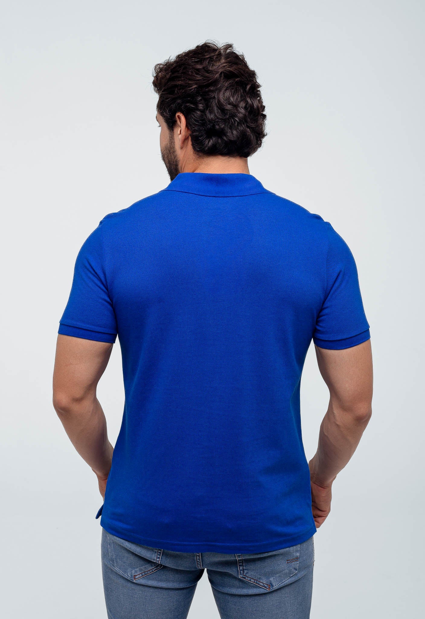 Polo Masculina Tommy Hilfiger Básica Friso Central - Henri Store