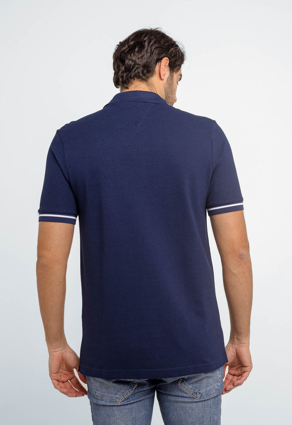 Polo Masculina Tommy Hilfiger Básica Logo Interno - Henri Store