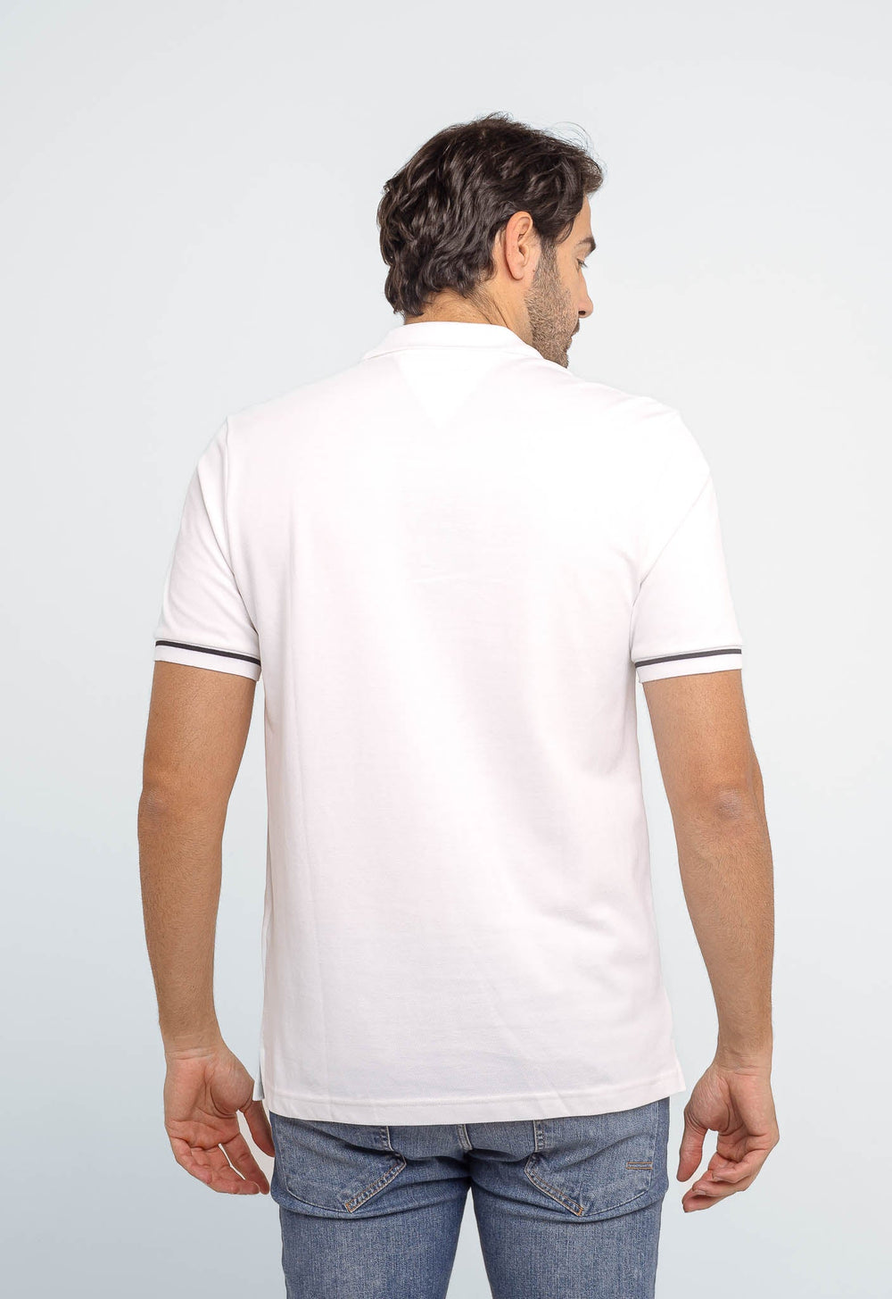 Polo Masculina Tommy Hilfiger Básica Logo Interno - Henri Store
