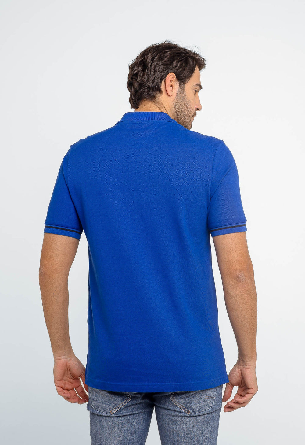 Polo Masculina Tommy Hilfiger Básica Logo Interno - Henri Store