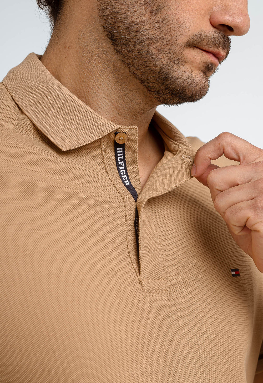 Polo Masculina Tommy Hilfiger Básica Logo Interno - Henri Store