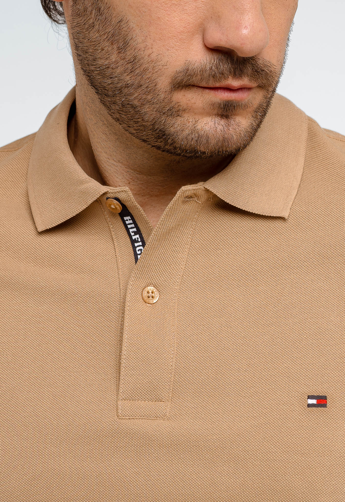 Polo Masculina Tommy Hilfiger Básica Logo Interno - Henri Store
