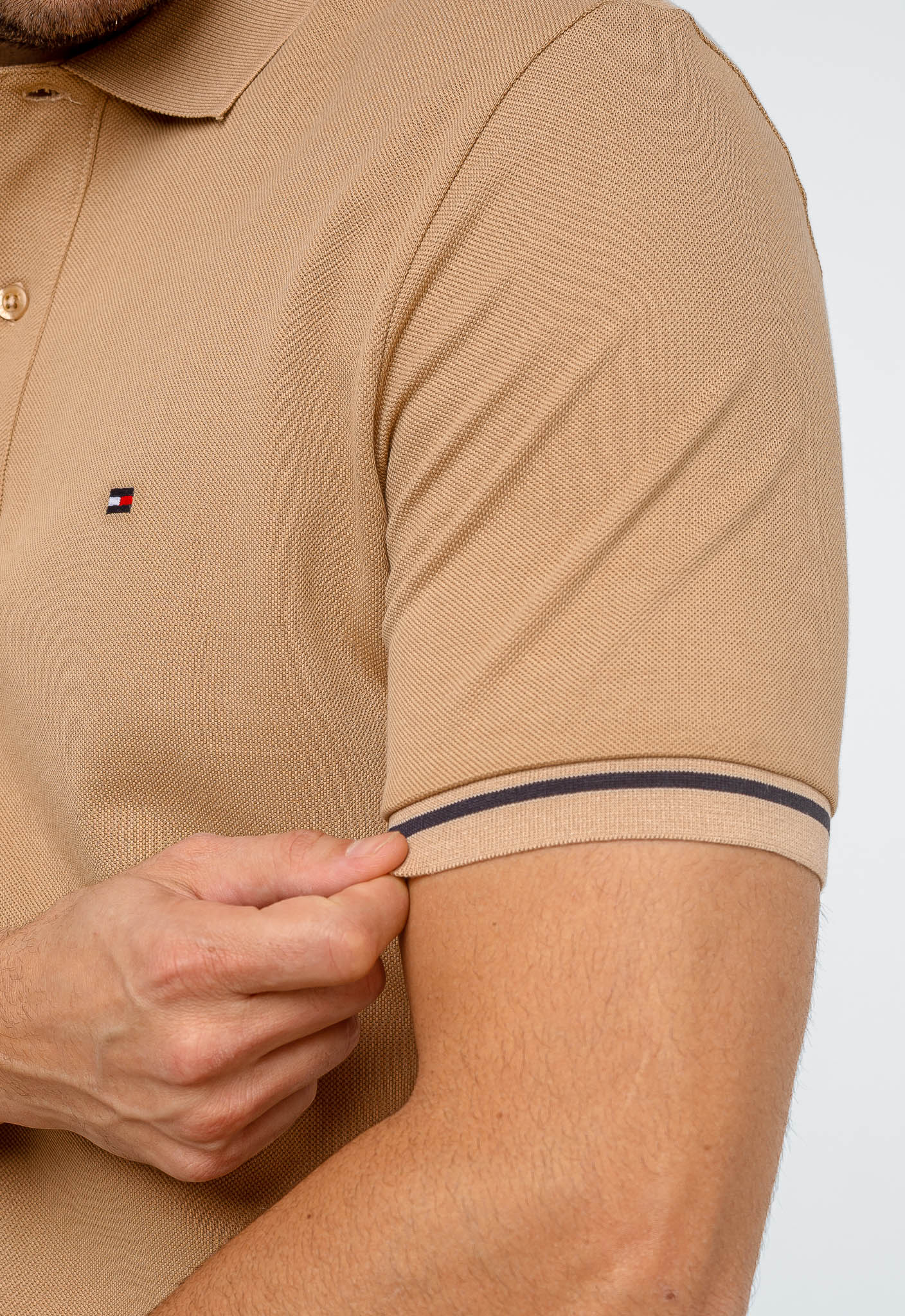 Polo Masculina Tommy Hilfiger Básica Logo Interno - Henri Store