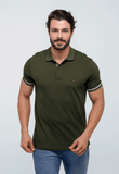 Polo Masculina Tommy Hilfiger Básica Logo Interno - Henri Store